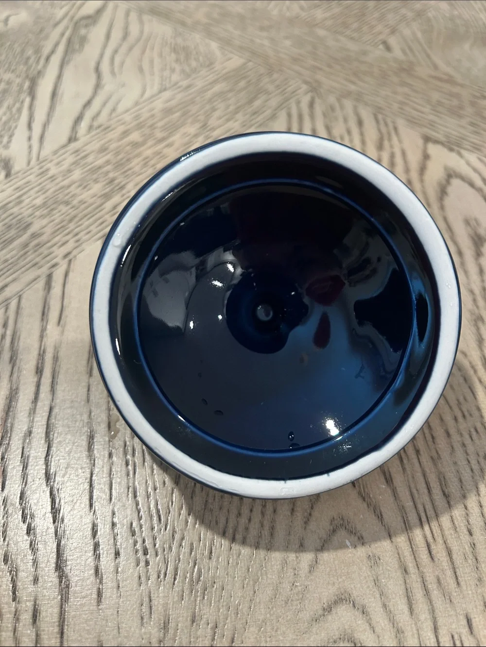Fiesta Cobalt Blue Ceramic Lidded Canister